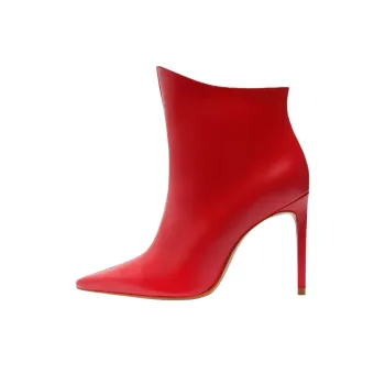 Schutz Palloma Ankle Boots 10cm Women's Red