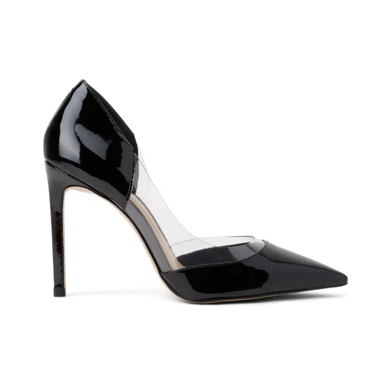 Schutz 105mm Pointed-toe Leather Pumps-1