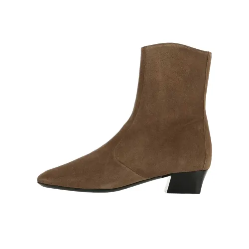 By Far Ankle Boots Women's Brown