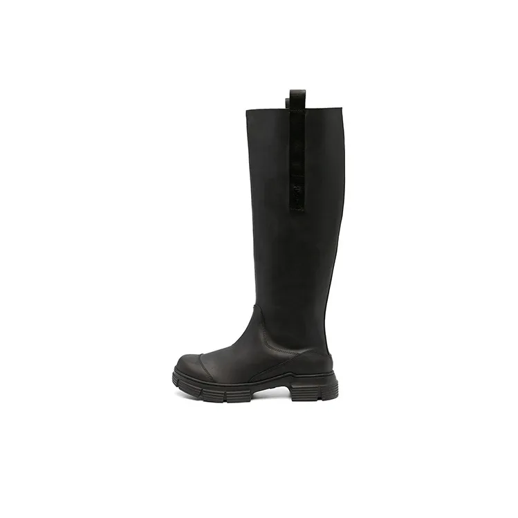 GANNI Country 50mm Knee-high Boots-0