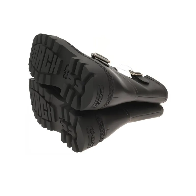 COACH Trooper Ankle Boots Women's Black-4