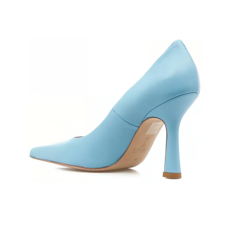 LEONIE HANNE x LIU·JO Slim Heel High Heels 10cm Women's Blue-3