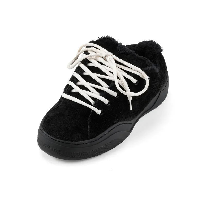 HANQIAORIJI Broken Cocoon Series Puffy Shoes Low Top Casual Shoes Unisex-16
