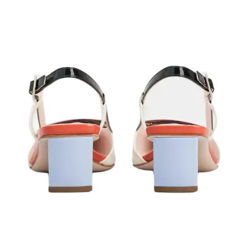 Roger Vivier Covered Buckle Slingback Pumps-5