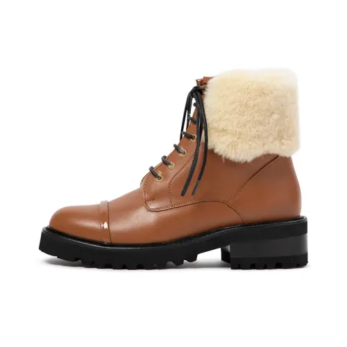 Malone Souliers Shearling-trim Ankle Boots Women's