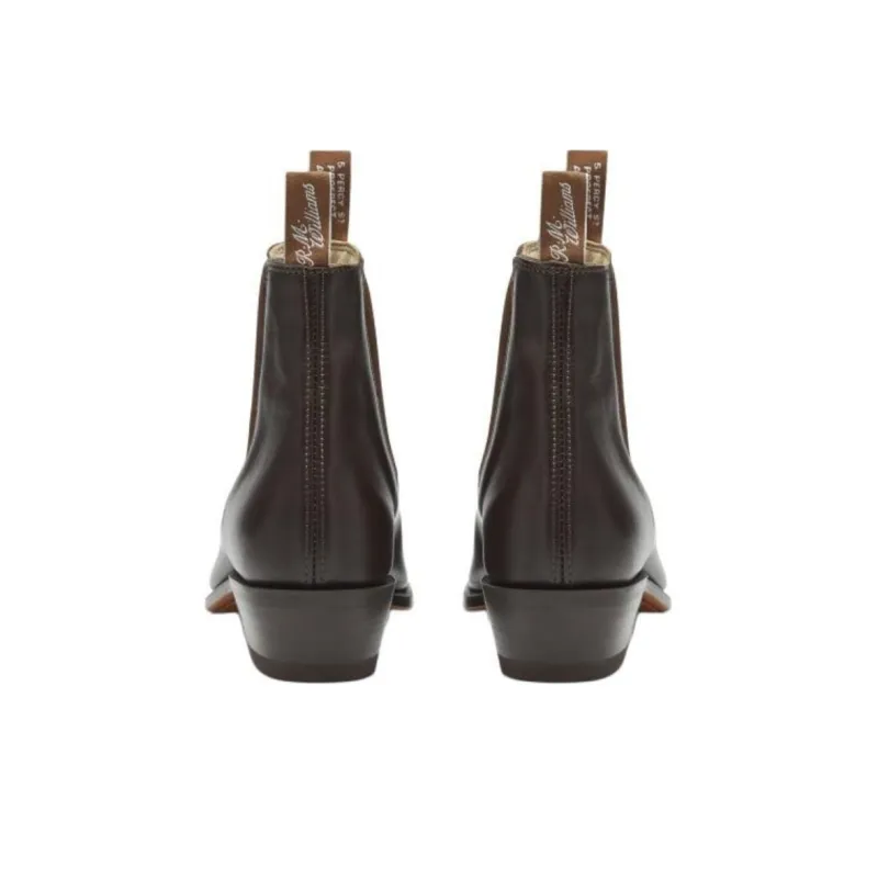R.M.WILLIAMS Short Chelsea Boots 4cm Men's Dark Brown-4