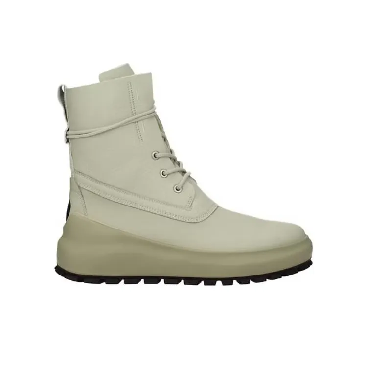 STONE ISLAND Shadow Project Logo-patch Leather Boots-1