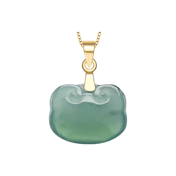 Oriental Jade Ice Glutinous Necklaces Women's