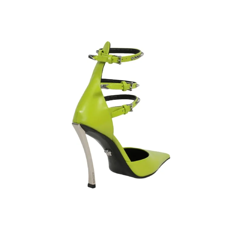 VERSACE Pin-Point Buckled Pumps-3