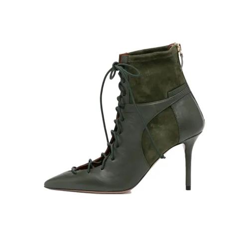 Malone Souliers Montana 85mm Panelled Lace-up Boots Women's
