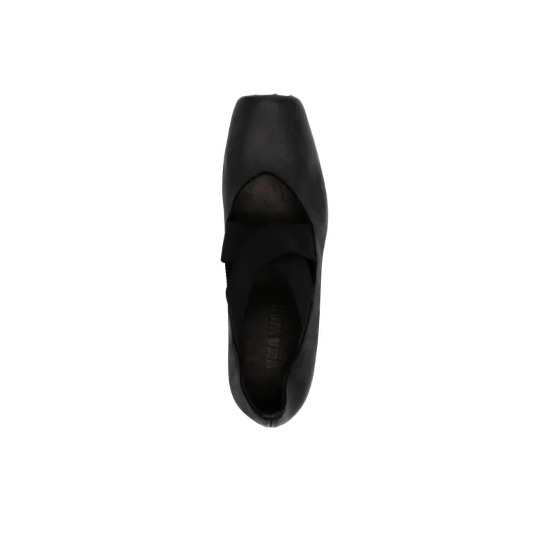 UMA WANG Square Toe Ballerina Pumps-4