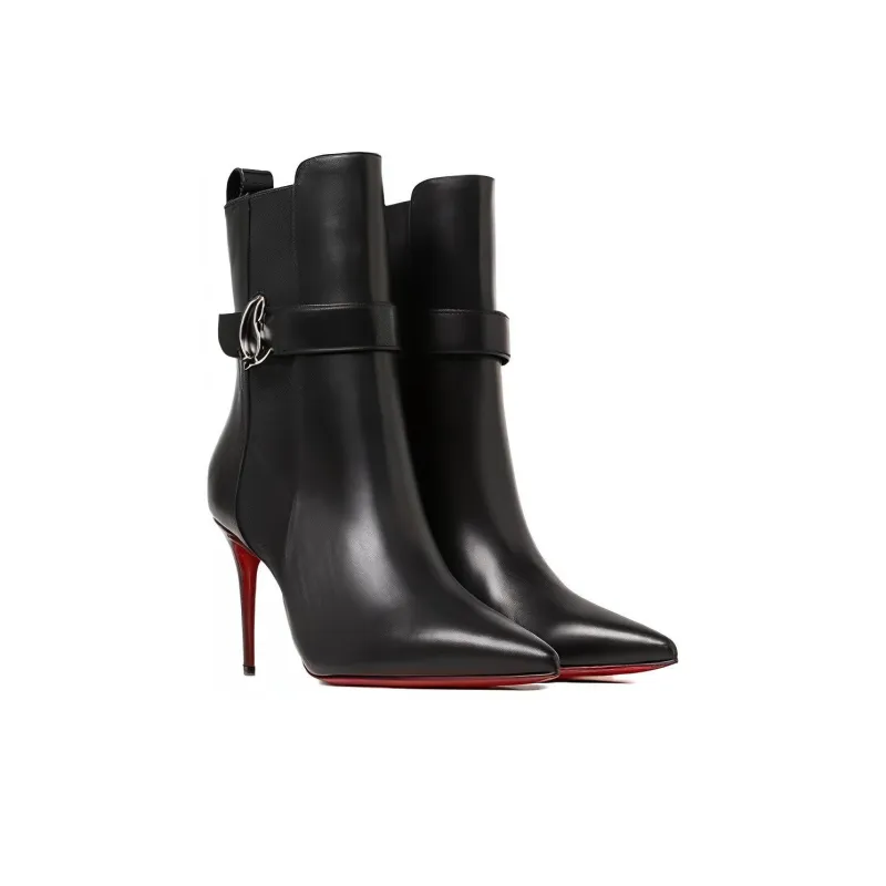 CL Ankle Boots 8.5cm Women's Black-2