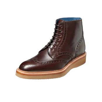 BARKER Terry Ankle Boots Men's Chocolate Brown