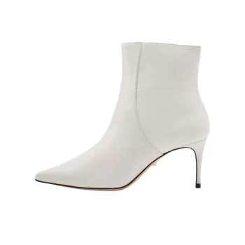 Schutz Bette Ankle Boots 7cm Women's White