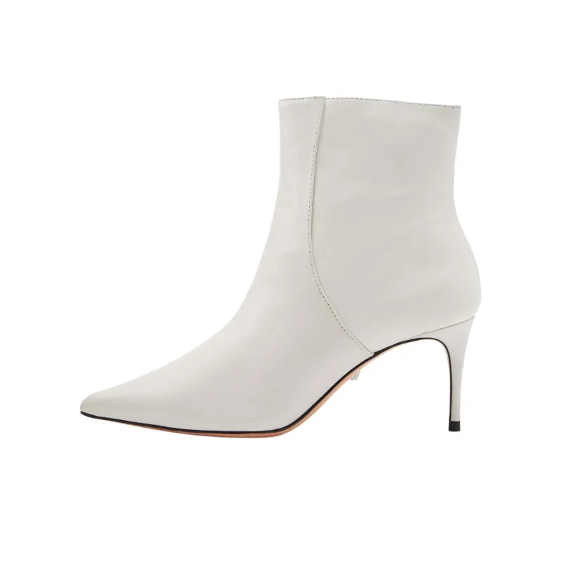 Schutz Bette Ankle Boots 7cm Women's White-0