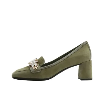 STELLA LUNA BEAM REGIME Chunky Heel High Heels 6cm Women's Green