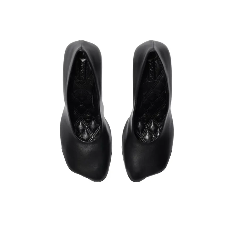 Burberry Slim Heel High Heels 9cm Women's Black-2