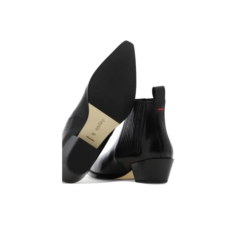 Aeyde Ankle Boots 4cm Women's Black-4