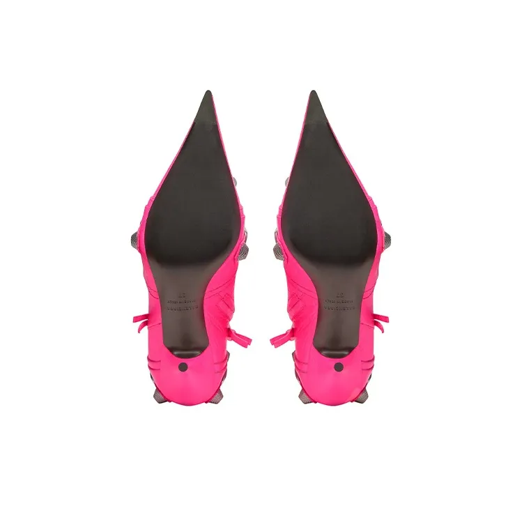 Balenciaga Cagole Heeled Boots Women's-4