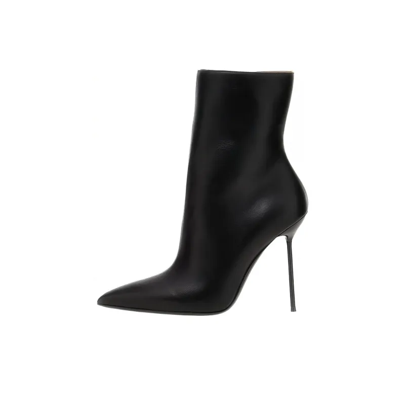 Paris Texas Ankle Boots 12cm Women's Black-0