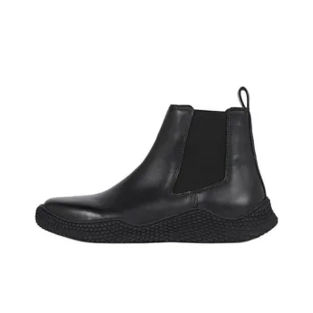 CALVIN KLEIN Ankle-Length Chelsea Boots Men's Black