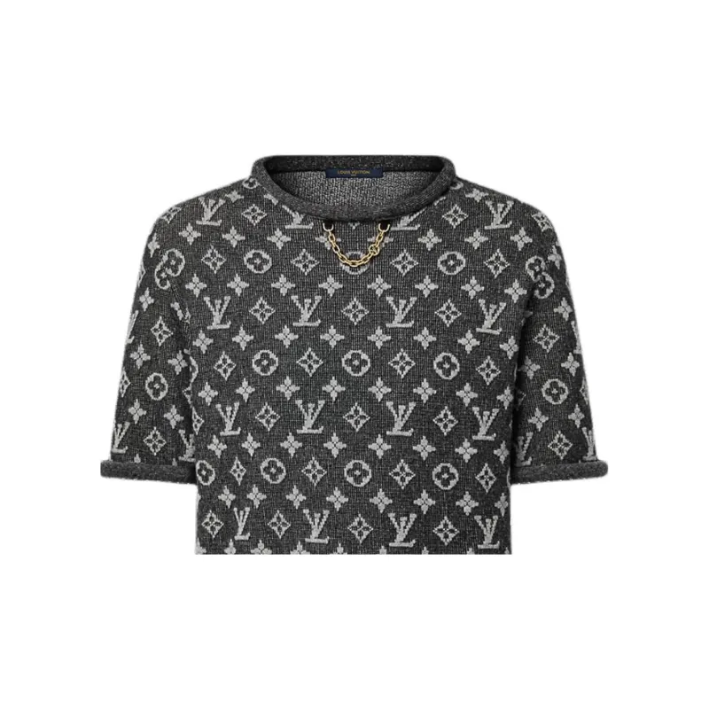 LOUIS VUITTON FW24 Sweater Women's Black-2