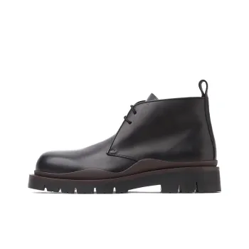 Bottega Veneta Tire Desert Boot Black Fondant