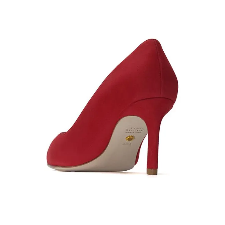 Stuart Weitzman High Heels Women's Red-4