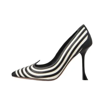 Roger Vivier I Love Vivier Slim Heel High Heels 8cm Women's Black
