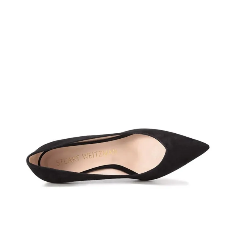 Stuart Weitzman/SW Slim Heel High Heels 7cm Women's Black-4