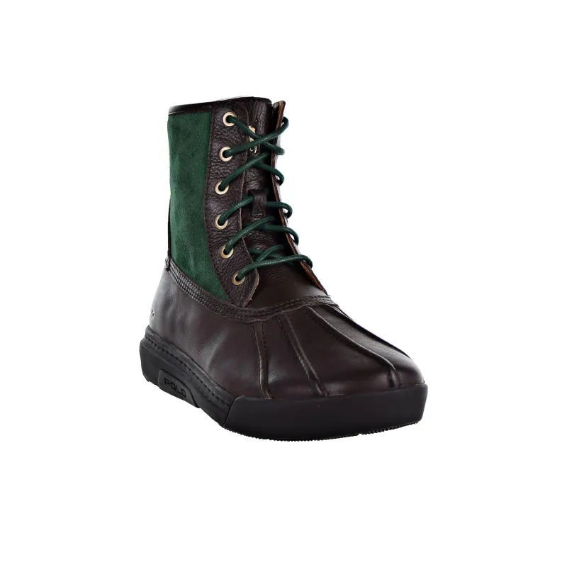 Polo Ralph Lauren Declan Boot Dark Brown Olive-2