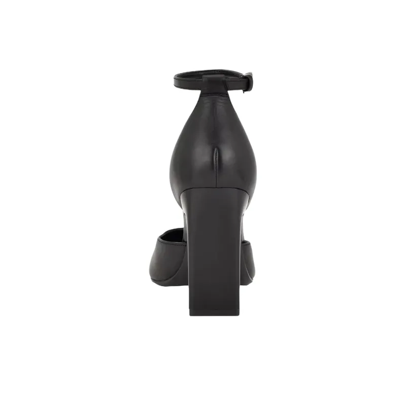 CALVIN KLEIN Carcie High Heels 9cm Women's Black-4