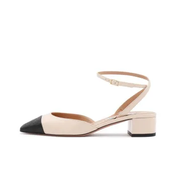 AQUAZZURA Two-tone Leather Pumps