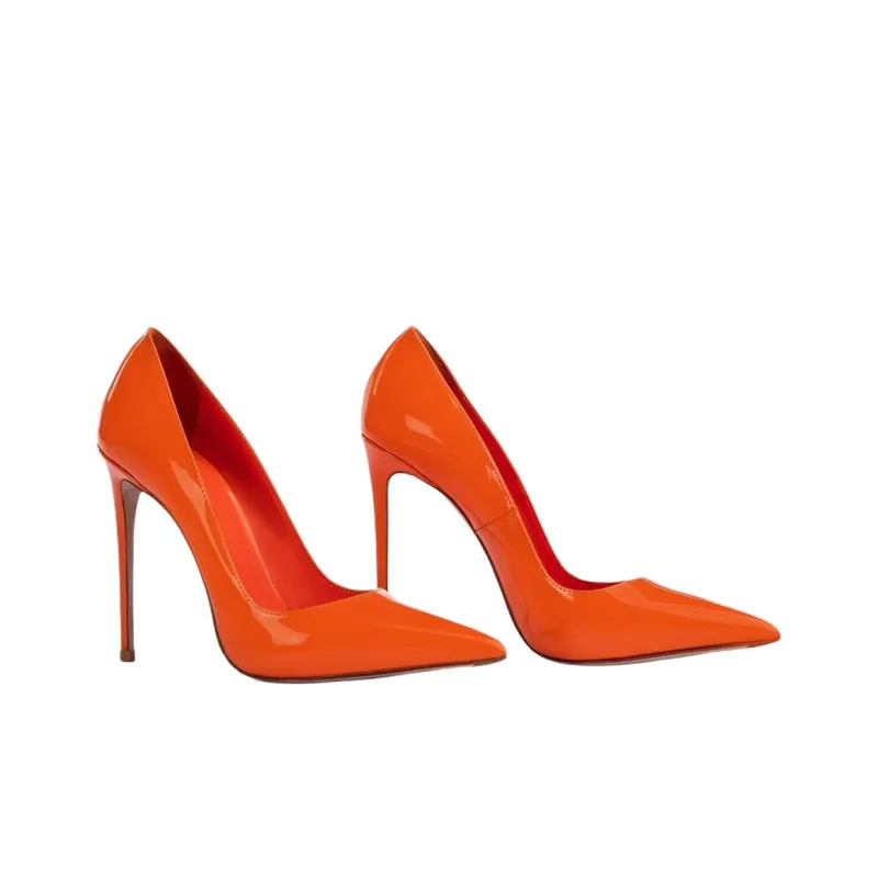 Le Silla Eva 120mm Patent-leather Pumps-2