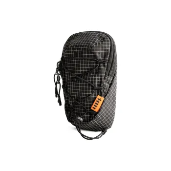 MYBRANDORIGINAL Nylon Cell Phone Pouch Unisex Black Plaid