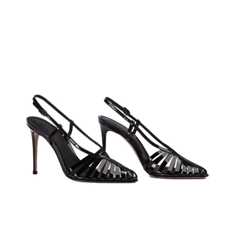 Le Silla Cage 110mm Slingback Sandals-2