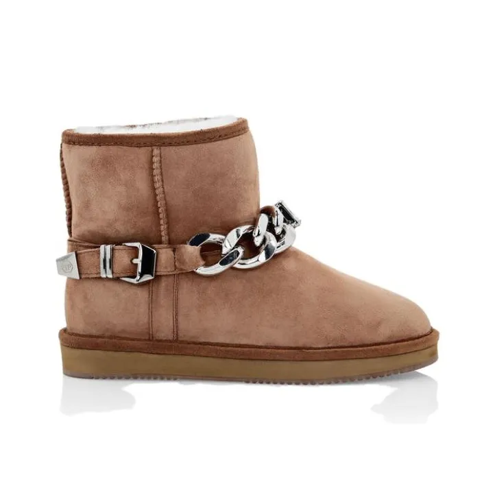 PHILIPP PLEIN Ankle Boots Women's Brown-1