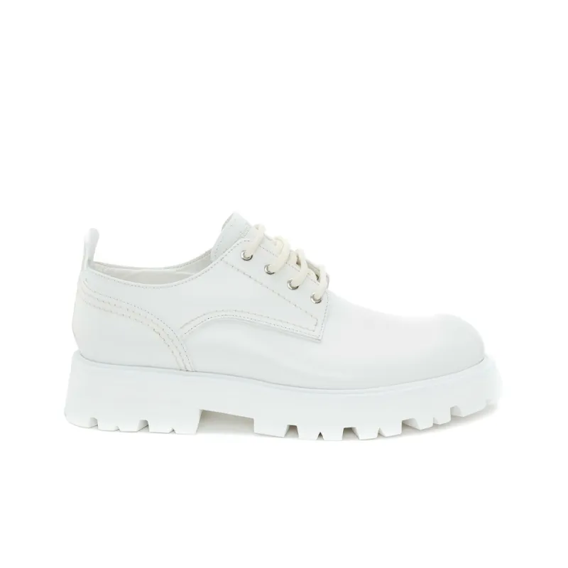 Alexander McQueen Wander Ankle Length Martin Boot Women's White-1