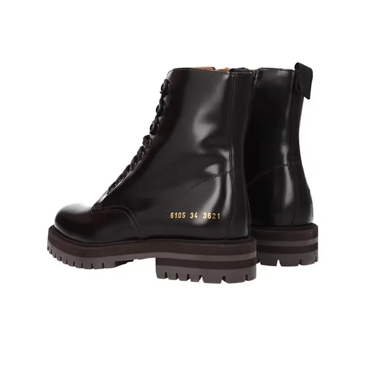 COMMON PROJECTS Combat Lace-up Ankle Boots-2