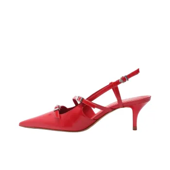 Schutz Stacy Slim Heel High Heels 6.3cm Women's Red