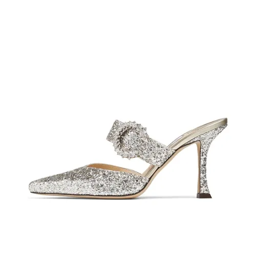 Jimmy Choo Zhou Yangjie Straits Slim Heel High Heels Women's