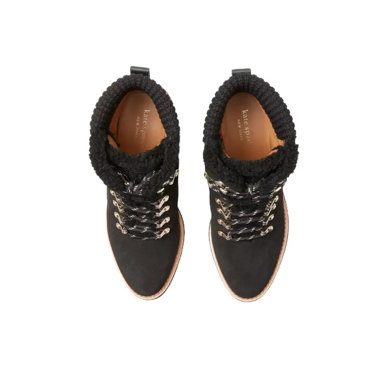 Kate Spade Ankle Boots 5cm Women's Black-3
