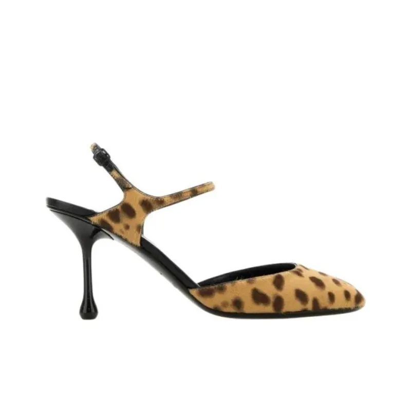 Jimmy Choo Slim Heel High Heels 8cm Women's Natural-1