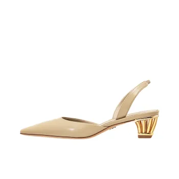 FERRAGAMO Alyssa Cage-heel Slingback Pumps