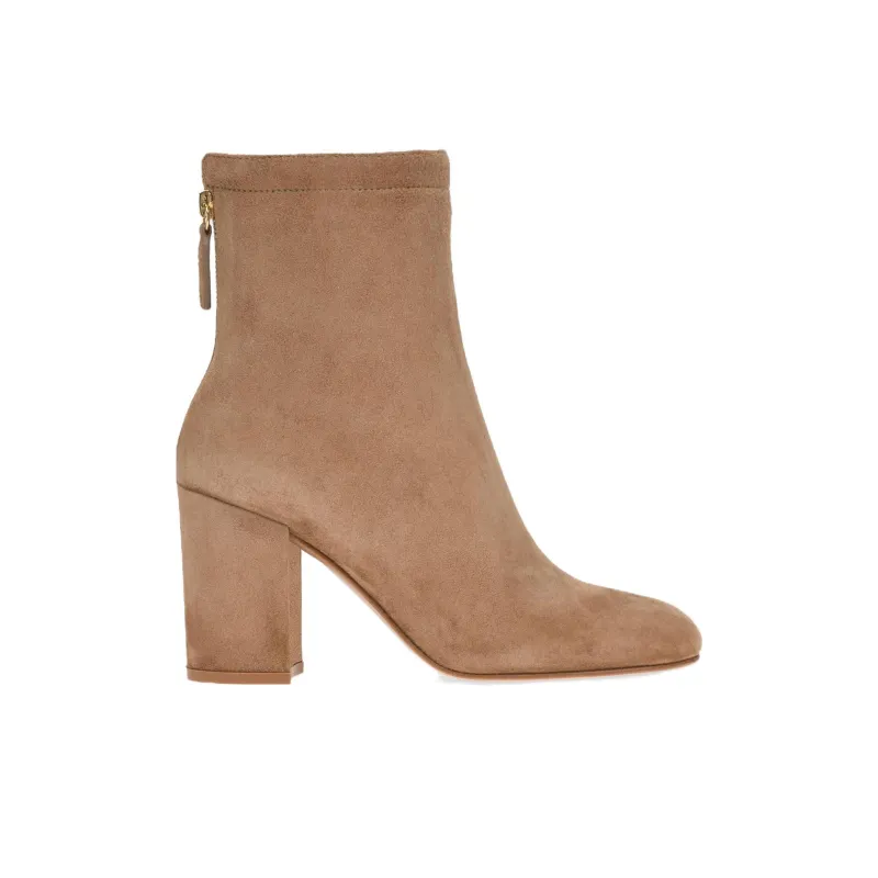 GIANVITO ROSSI Bellamy 85mm Suede Ankle Boots-1