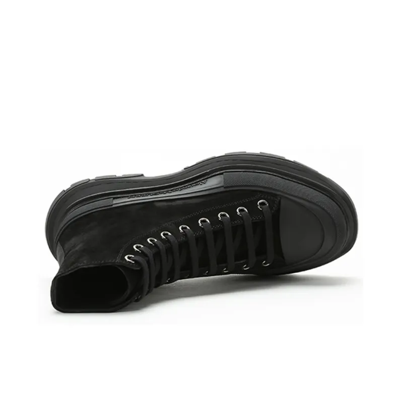 Alexander McQueen Tread Slick Boot Triple Black-4
