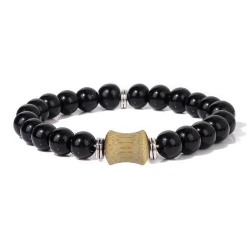 Blooming Petals Bamboo And Wood Bracelets Unisex