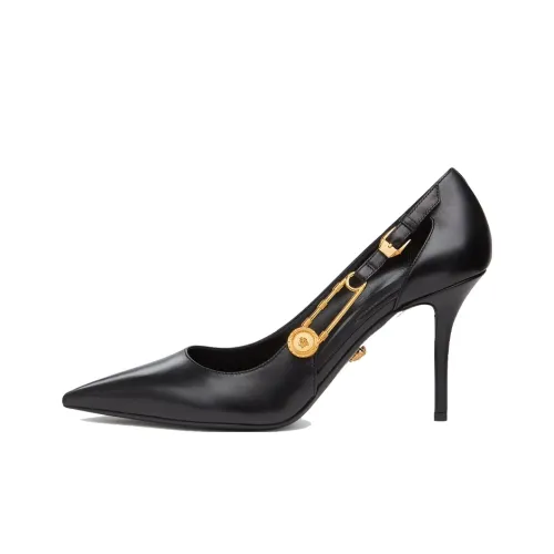 VERSACE High Heels Women's Low-Top Black