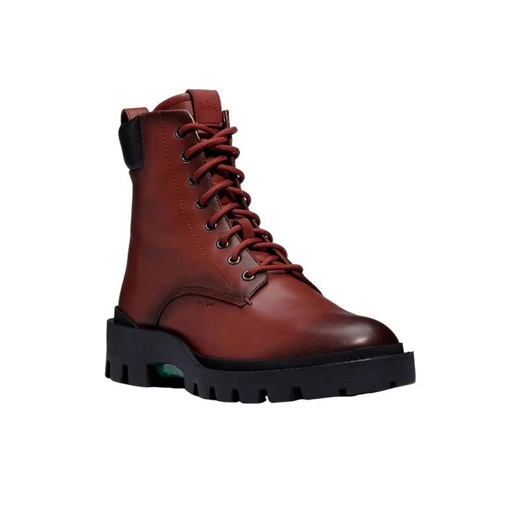 COACH CitySole Ankle Boots Men's Red-2