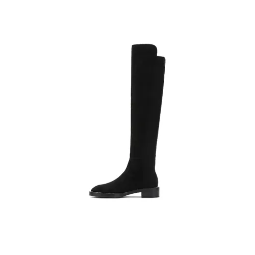Stuart Weitzman/SW 5050 Shine Boot Over the knee Boots Women's Black
